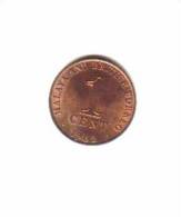 MALAYA & BRITISH BORNEO   1  CENT  1962  (KM # 6) - Colonies