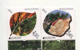 Mint Stamps Europa CEPT 2011 Moldova - 2011