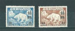 Groenland:  28/ 29 * - Unused Stamps