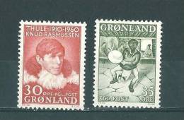 Groenland:  34/ 35 * - Unused Stamps