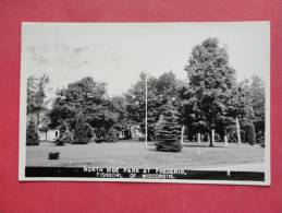 Real Photo  Frederic WI  North Side Park  1957 Cancel- ---- - - - - --          Ref 640 - Andere & Zonder Classificatie