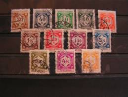 == Böhmen Dienst 1941  , Satz    1-13  €  3,50 - Usados