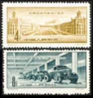 1957 CHINA C40 China-made Motor Truck First Put Into Use 2v - Unused Stamps