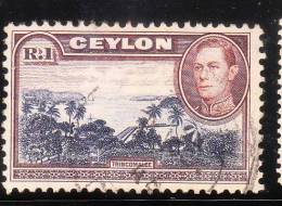 Ceylon 1938-52 King George VI Trincomalee Used - Ceylan (...-1947)