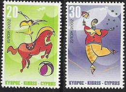 2002 Zypern     Mi. 990-1 ** MNH Europa - 2002