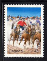Canada MNH Scott #1819a 46c Calgary Stampede - Canadian Entertainment - Millenium - Unused Stamps