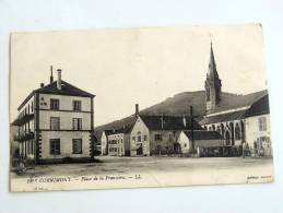 Carte Postale  Ancienne : CORNIMONT : Place De La Pranziere - Cornimont