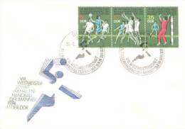 DDR / GDR - Mi-Nr 1928/1930 FDC (l153) - Hand-Ball