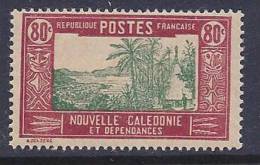 New Caledonia, Scott # 154 Mint Hinged Landscape, 1938 - Ohne Zuordnung