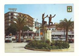 Cp, Espagne, Lloret De Mar, Monumen à La Sardana, Voyagée 1988 - Gerona