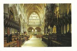 Cp, Angleterre, Exeter, Exeter Cathedral, The Choir And Chancel, écrite - Exeter