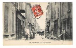 VAR  /  VIDAUBAN  /  LA  RUE  NATIONALE  /  Edit.  GUENDE , Marseille  N° 1346 - Vidauban