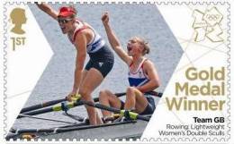 Grande Bretagne Année 2012 YT Gold Medal JO  Rowing Womens Double Skull AD0839 - Ungebraucht