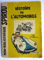 Mini Recit Spirou STARTER Jideheim - HISTOIRE DE L'AUTOMOBILE - 1960 - Spirou Magazine