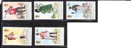 Alderney 1985 Regimental Uniforms Garrison Military MNH - Alderney