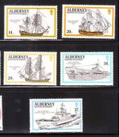 Alderney 1990 Ship Vessel Submarine Marine Transport MNH - Alderney