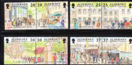 Alderney 1998 Scenery Post Office Police Station MNH - Alderney