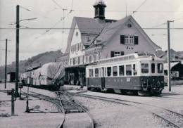 Chemin De Fer, Trains Du Canton Appenzell, Gare De Gais Photo 1967 BVA 98.9 SGA - Appenzell