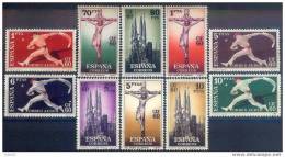 ES1280-1973.España.Spain.   Espagne.Sagrada.  Familia.CONGRESO DE FILATELIA.1960.(Ed 1280/9**)sin Charnela. MAGNIFICA - Unused Stamps