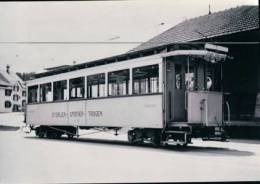 Chemin De Fer, Trains Du Canton Appenzell Et St Gall Photo 1935 Retirage TB 3 - Appenzell