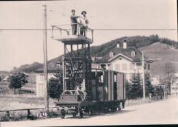 Chemin De Fer, Trains Du Canton Appenzell Et St Gall Photo 1908 Retirage TB 6 - Appenzell