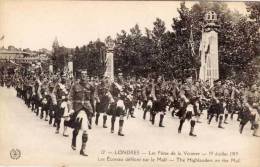 LONDRES - Les Fetes De La Victoire - 11/7/1919 - Les écossais Défilant Sur Le Mail (Highlanders (46516) - Other & Unclassified