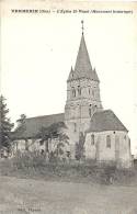 Oise- Verberie -l'Eglise St-Wasst (Monument Historique). - Verberie