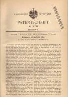 Original Patentschrift - H. Herr In Port Huron , USA , 1901 , Kraftmaschine Mit Umlaufenden Kolben , Motor !!! - Machines