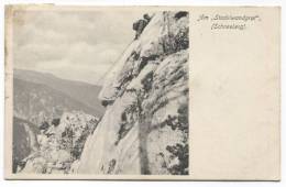 CLIMBING, Mountaineering , Alpinism - Am Stadelwandgrat, Schneeberg, Austria, 1914. - Bergsteigen