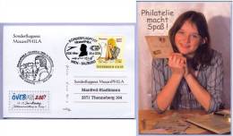 PM 8008525 "PHILATELIE MACHT SPASS"  Sonderflugpost Mozartphila WIEN - SALZBURG 2006 (#44) - Personalisierte Briefmarken