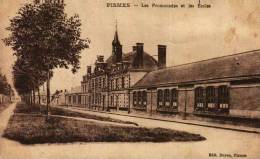 Marne  (51)     FISMES   -    Les Promenades Et Les Ecoles - - Sonstige & Ohne Zuordnung