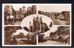 RB 881 - 1952 Real Photo Multiview Postcard - English Street & Alban's Row Carlisle Cumbria - Carlisle