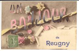 REUGNY -  Carte Souvenir - Un Bonjour De... - Reugny