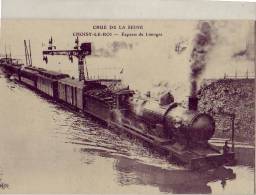Choisy Le Roi     Crue De 1910   L'express De Limoges - Choisy Le Roi