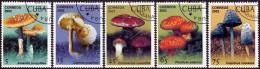 2002 - Mi 4438-4442 - MUSHROOMS - Usati