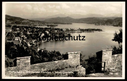 ALTE POSTKARTE PÖRTSCHACH AM WÖRTHERSEE KÄRNTEN VON HOHEN GLORIETTE Austria Autriche Portschach Worthersee Cpa Postcard - Pörtschach