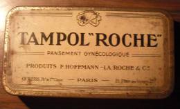 Boite Médical Tampol Roche Hoffmann-La Roche Paris Pansement Gynécologique - Boîtes