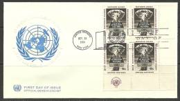 United Nations New York  23.10.1964 FDC Naciones Unidas UN Nuclear Testing - Cartas & Documentos