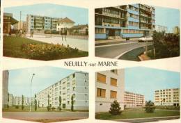 CPSM  NEUILLY SUR MARNE   Multivues - Neuilly Sur Marne