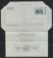 India  MAHATMA GANDHI  KHADI BOARD  POSTAL STATIONARY  INLAND LETTER   # 40968   Indien  Inde - Mahatma Gandhi