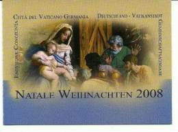 2008 - Vaticano Libretto N. 16 - Santo Natale   ----- - Libretti