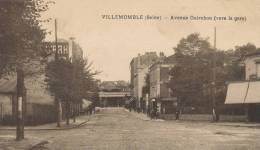 ( CPA 93 )  VILLEMOMBLE  /  Avenue Outrebon ( Vers La Gare ) - - Villemomble