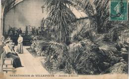 ( CPA 93 )  VILLEPINTE  /  Sanatorium De Villepinte -  Jardin D' Hiver  - - Villepinte