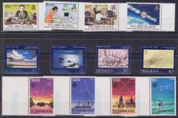 PITCAIRN+BERMUDA+SEYCHELLES  ESPACE  YVERT N°448/51+467/70+105/8 **MNH      Réf  1615 - Océanie