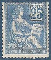 FRANCE Oblitéré Y&T N°114 - 1900-02 Mouchon