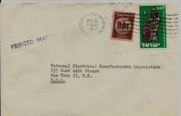 ==ISRAEL BRIEF NR MICH. 168,184 - Cartas & Documentos