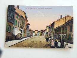 Carte Postale  Ancienne  : CHATEAU SALINS In Lothringen , Solvaystrasse - Chateau Salins