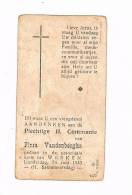 Flora VANDEBERGHE Aandenken Plechtige H. Communie  Werken 24 Juni 1943 - Communion