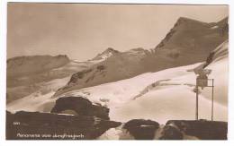 CH1872     LAUSANNE : Le Chaux-de-Fonds- Panorama Vom Jungfraujoch - La Chaux