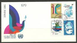 United Nations New York 1979 FDC Naciones Unidas UN - Brieven En Documenten